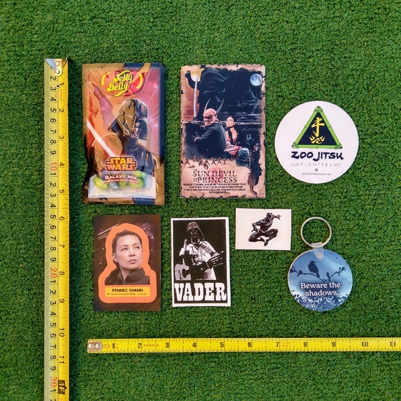 Star Wars Fennec Shand/Ming Na Wen Decal+Darth Vader Punk Rock Sticker+More Lot - Picture 2 of 6